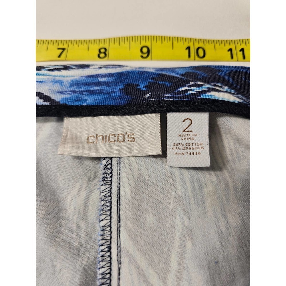 CHICO'S Ultimate Fit Side Zip Crop Ankle Pant
Size 2 (L) ^ - Picture 4 of 6